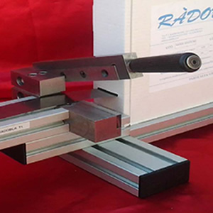 Cutter R.C.M. - Built with light steel, Lenght Cut up to 1010 mm 